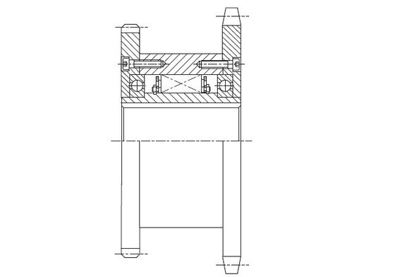 Chemical Machinery One Way Clutch Bearing CKZF-A Suitable for Horizontal or Vertical Installation